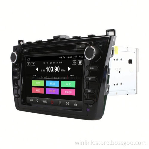 Ownice C500 quad core android 6.0 car dvd player for MAZDA 6 support 4G support DAB+